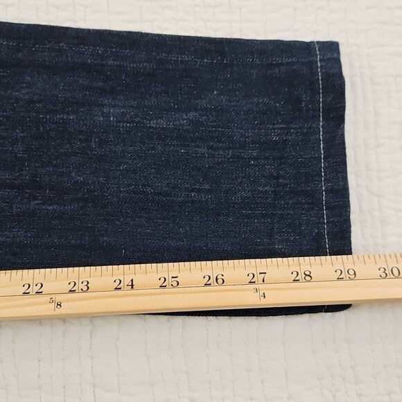 Rock & Republic Stella Jeans Women's 27 (30x29) Straight Dark Blue Denim EUC - Picture 6 of 16